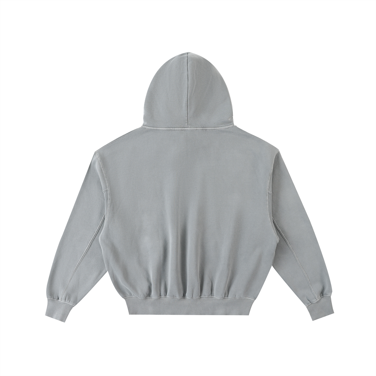 EmotionallyUnavailable Frayed Enzyme Washed Fleece Hoodie