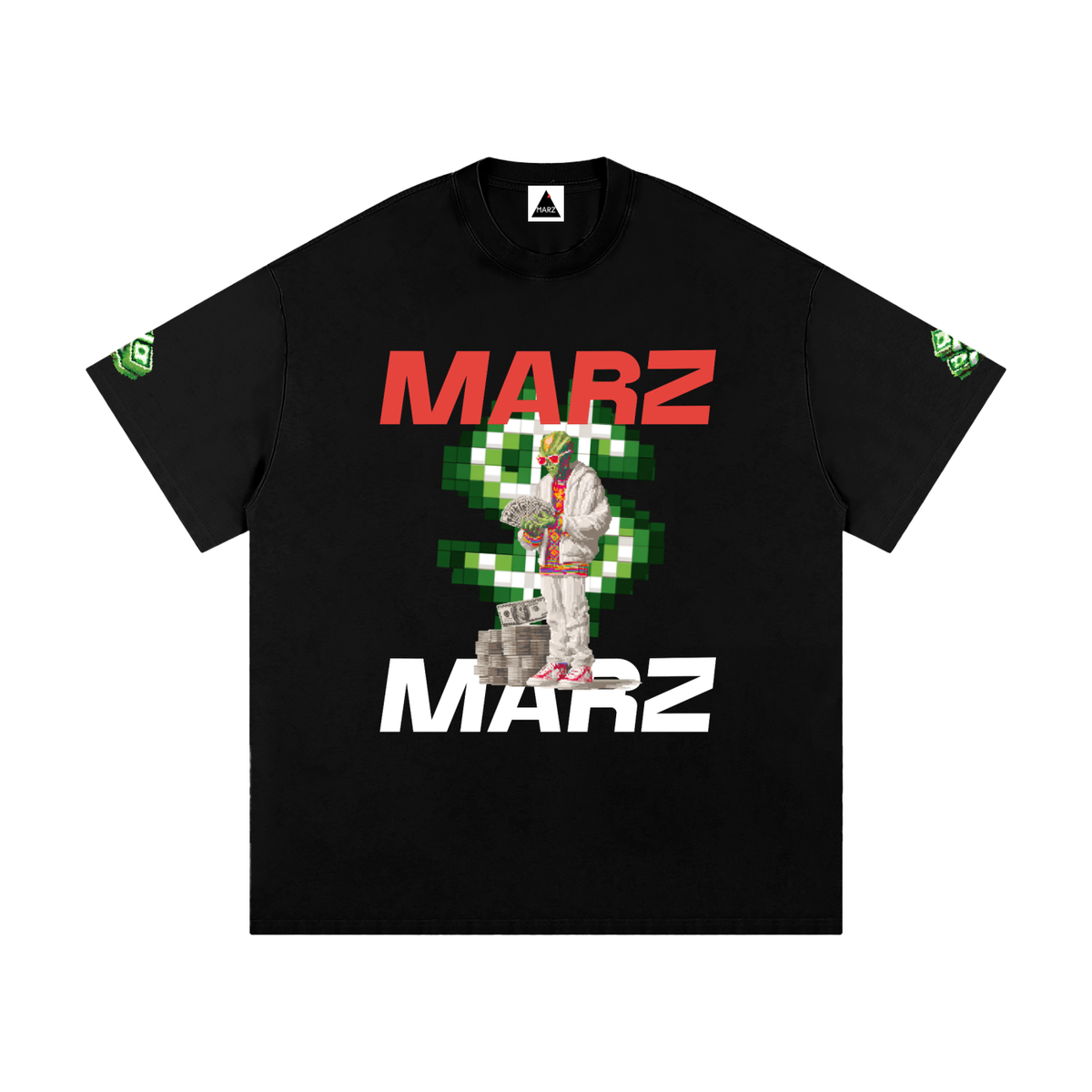 MARZ Alien Heavyweight Loose Fit T-Shirt