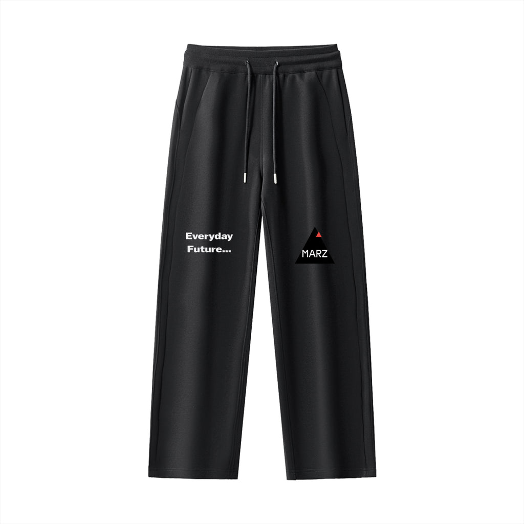 Essential Drawstring Straight-Leg Sweatpants