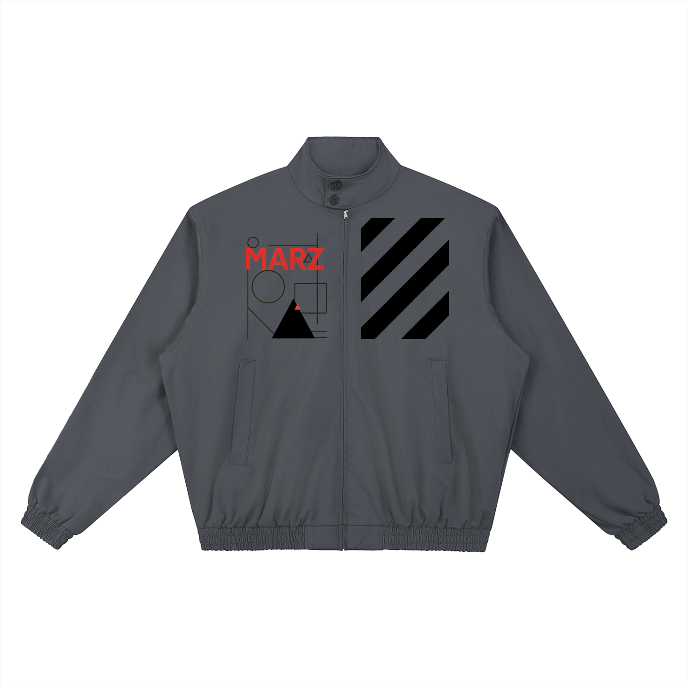 Stand Collar Bomber Jacket