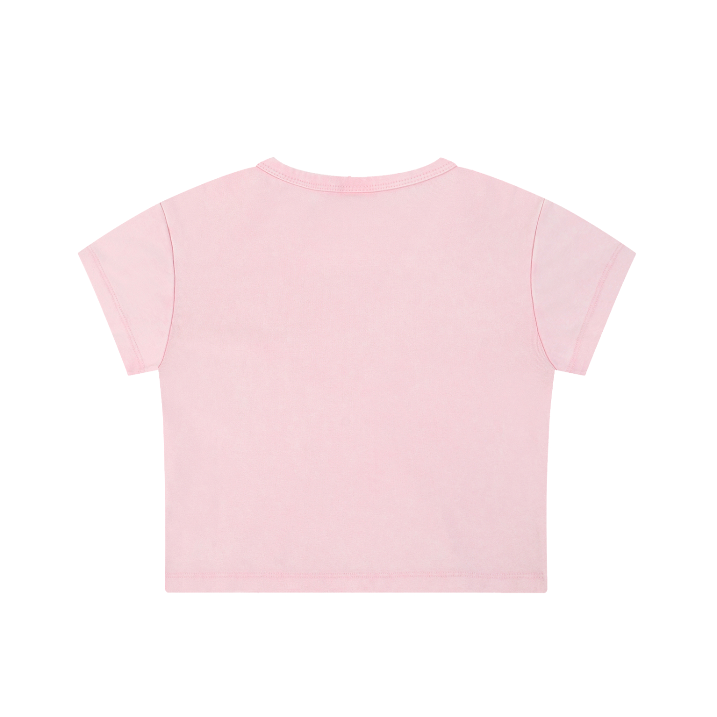 MARZ Retro Snow Washed Crop Top (W)