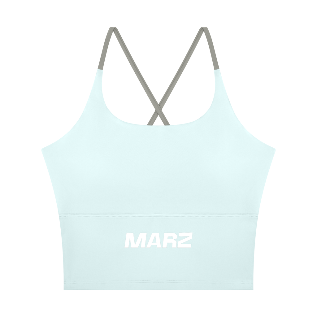 MARZ Women's Color Block Yoga Tank Top