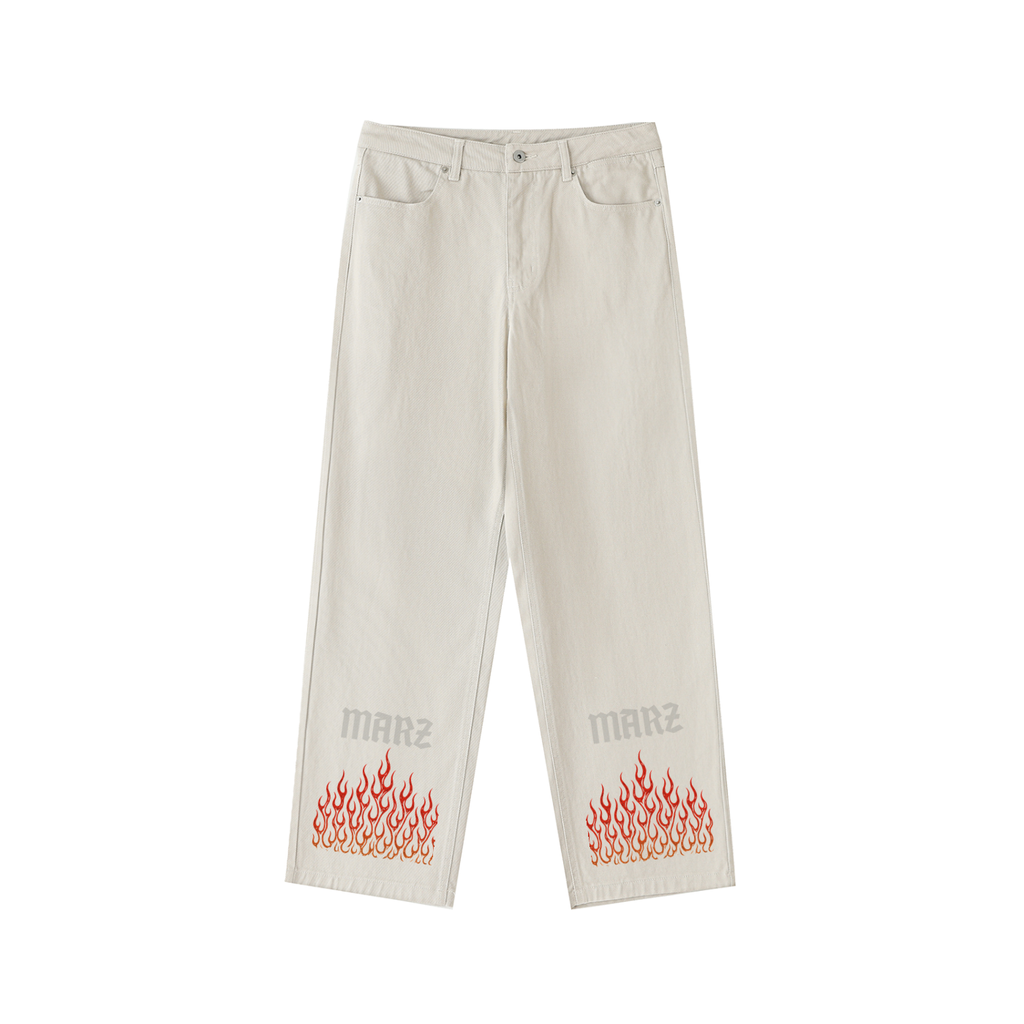 MARZ Crucible Heavyweight Cotton Straight-Leg Pants
