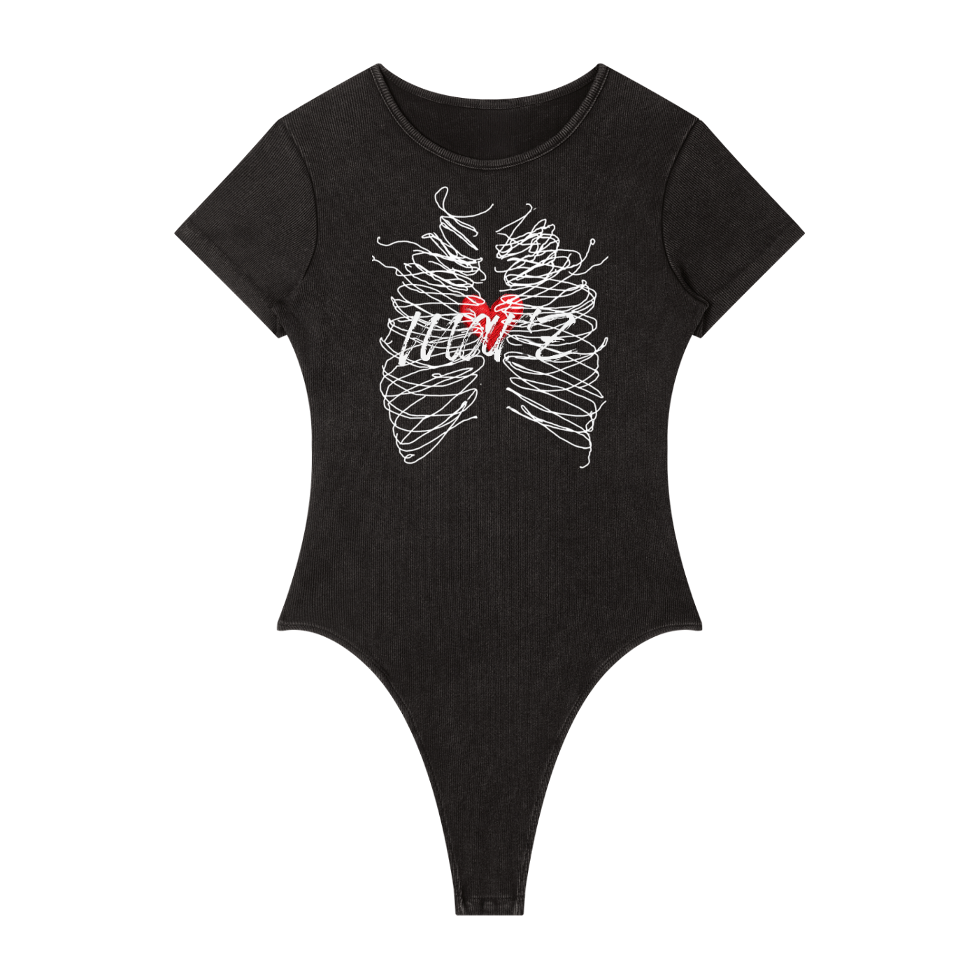 Women's Mineral Wash Crewneck Bodysuit