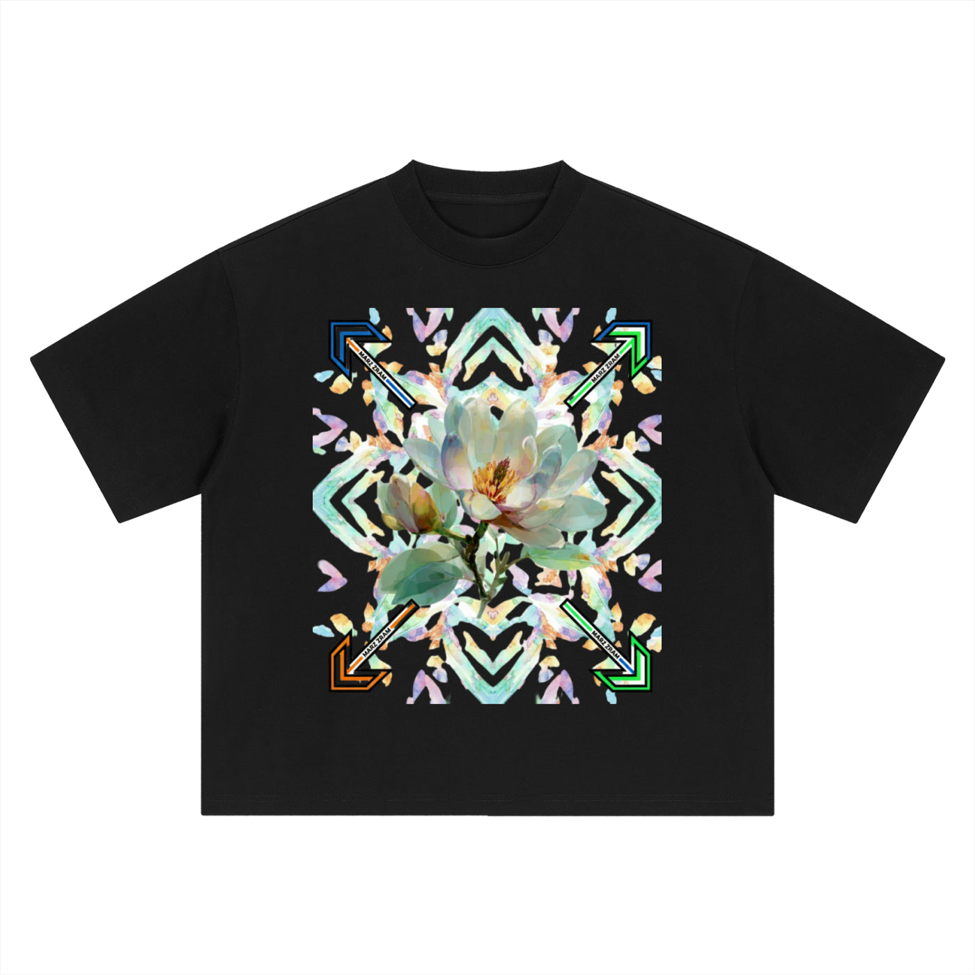Mystic Magnolia Boxy Oversized T-Shirt