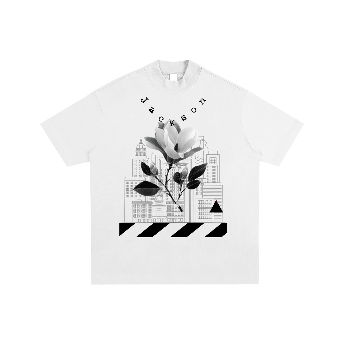 Concrete Magnolia Essential Cotton T-Shirt