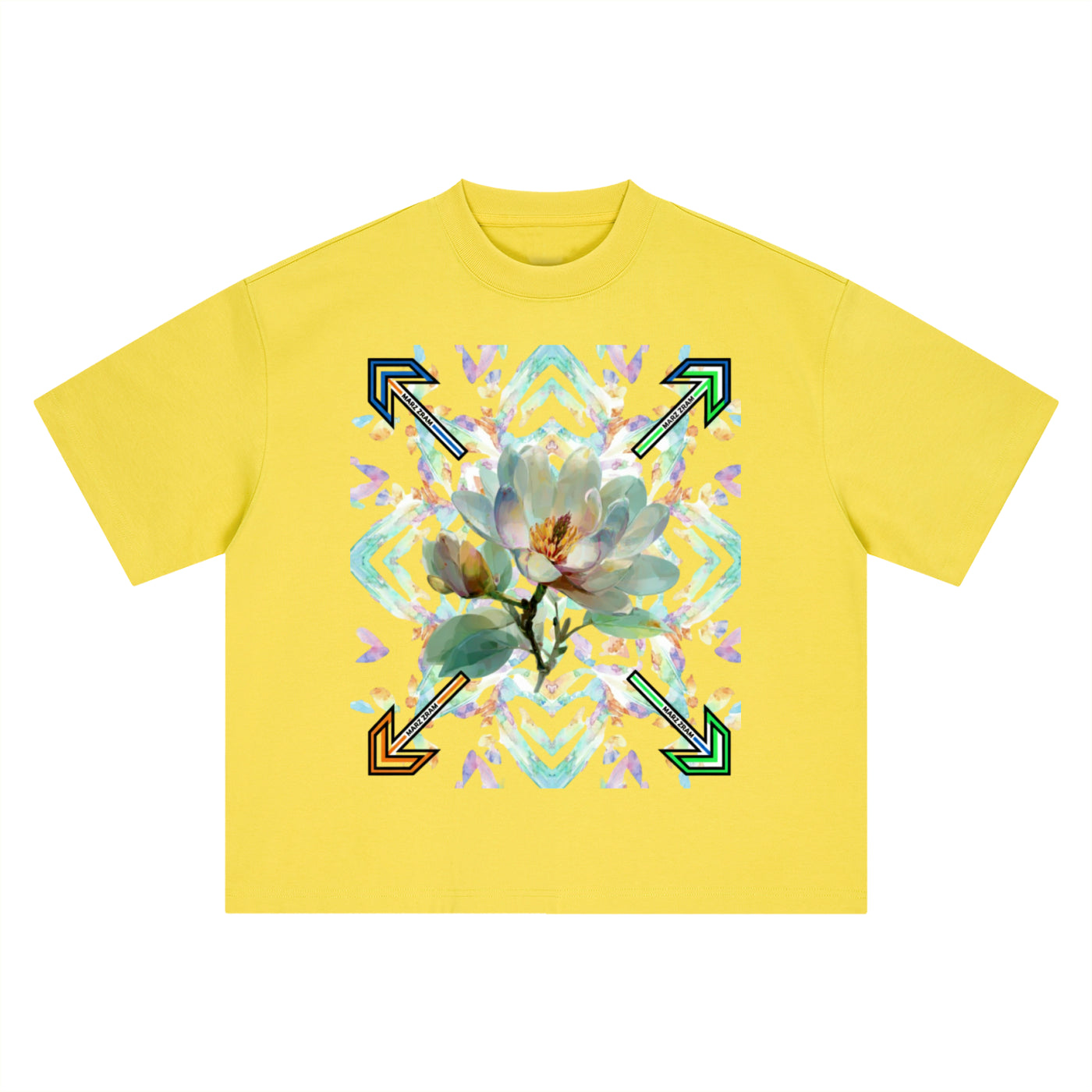 Mystic Magnolia Boxy Oversized T-Shirt