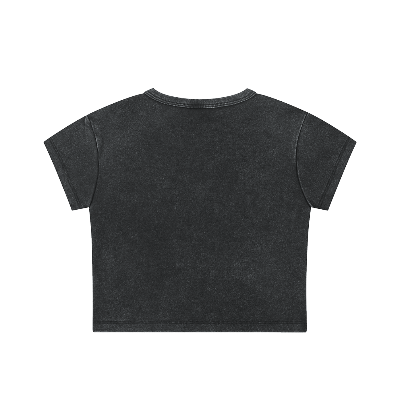 MARZ Retro Snow Washed Crop Top (W)