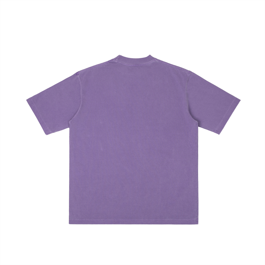 MARZ Retro Vintage Wash Drop Shoulder T-shirt