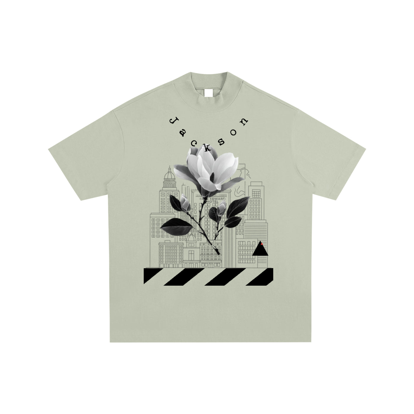 Concrete Magnolia Essential Cotton T-Shirt