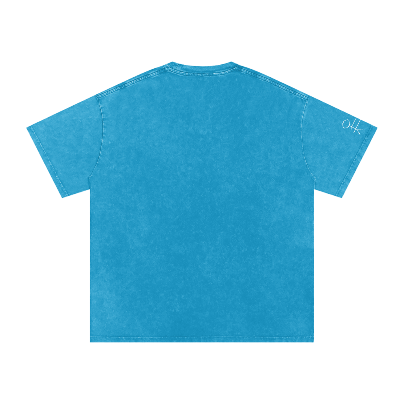 EmotionallyUnavailable Pixel Snow Washed Oversized Cotton T-Shirt