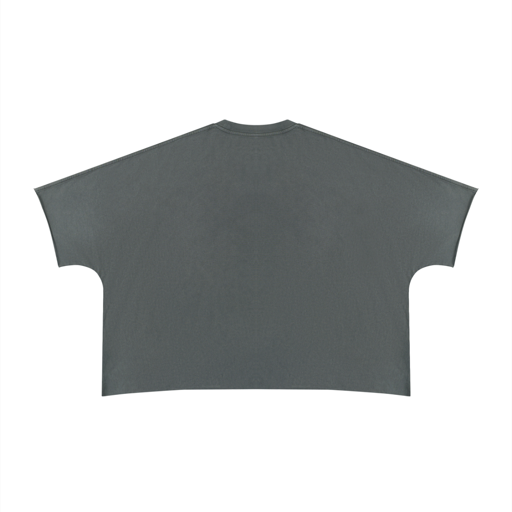 MARZ Zen Crane Unisex Heavyweight Boxy Raw Edge T-Shirt