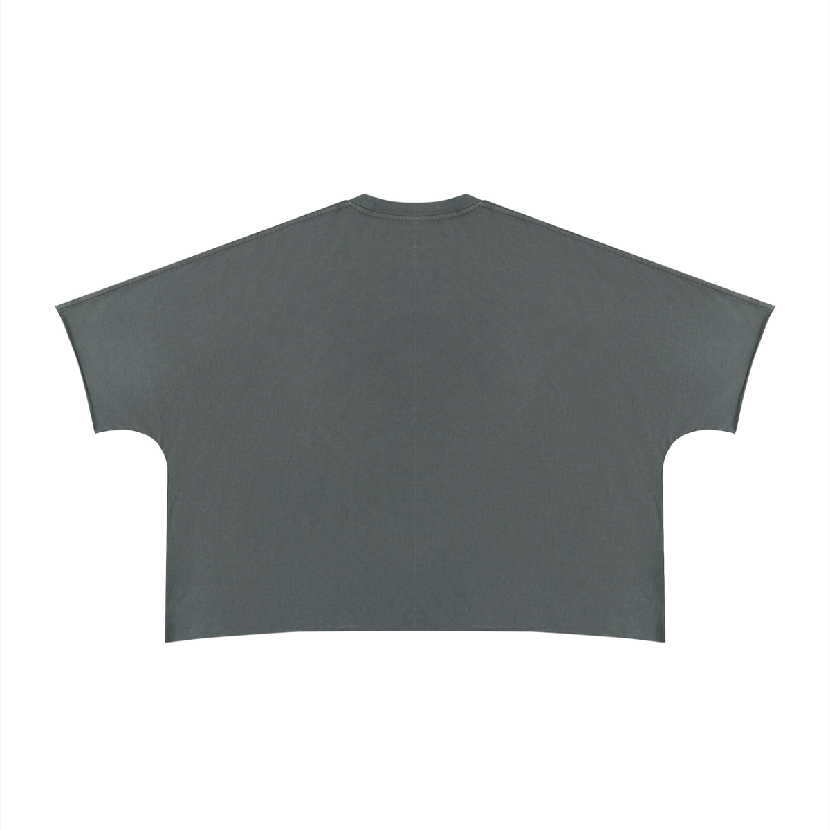 MARZ Zen Crane Unisex Heavyweight Boxy Raw Edge T-Shirt