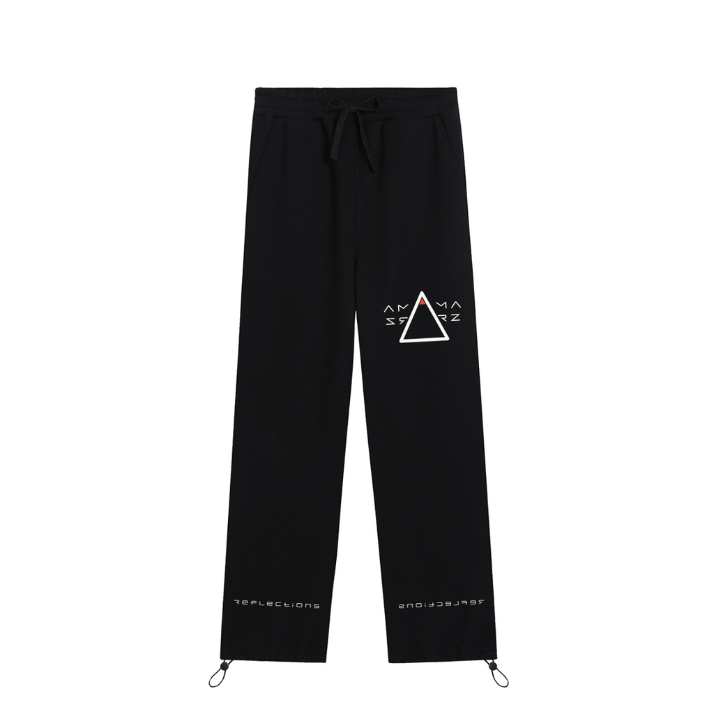 Reflections Essential Drawstring Straight-Leg Sweatpants