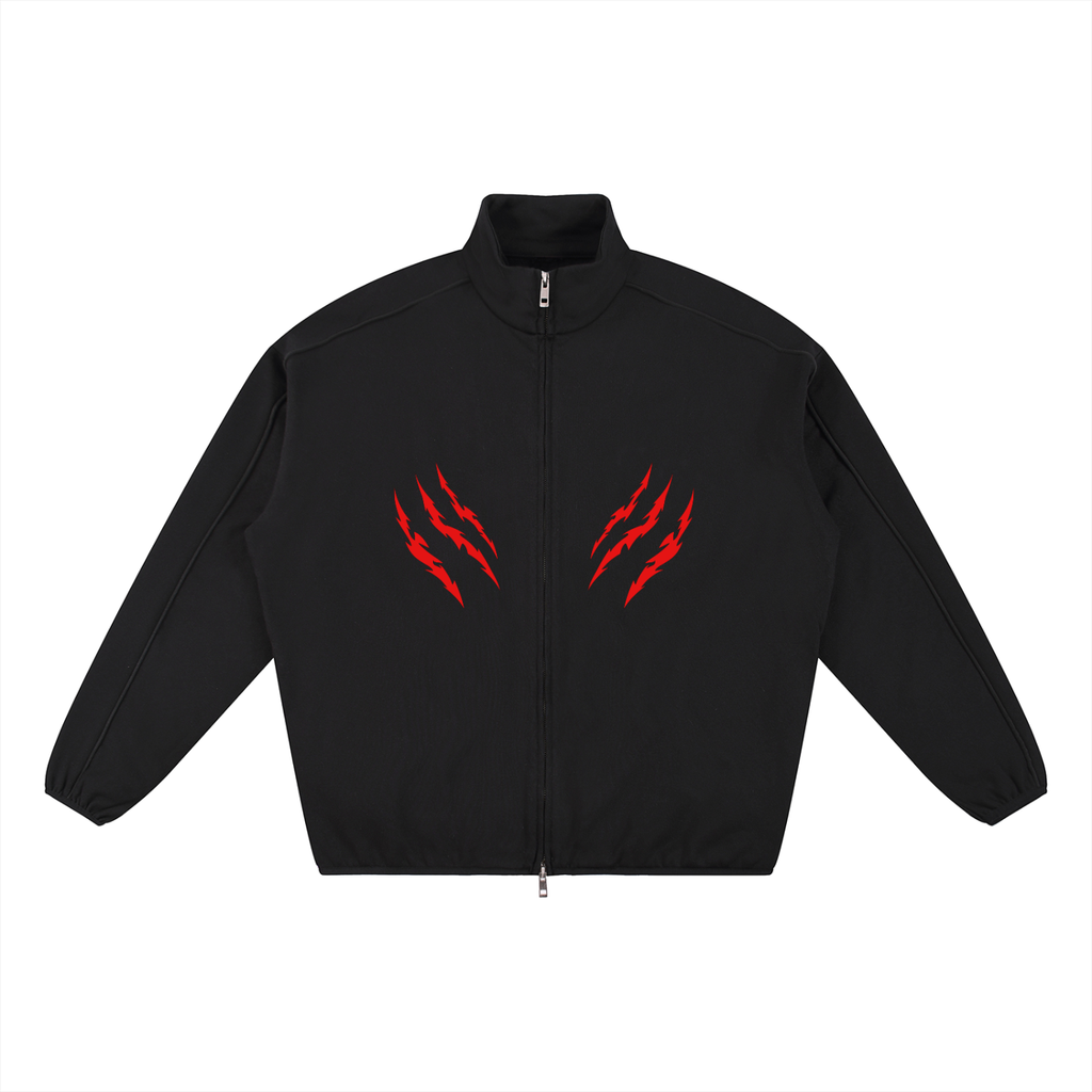 MARZ Hidden Wolf Essential Heavyweight Stand Collar Jacket