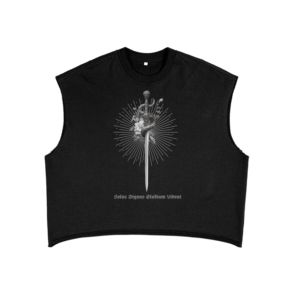 French Terry Boxy Tank Top