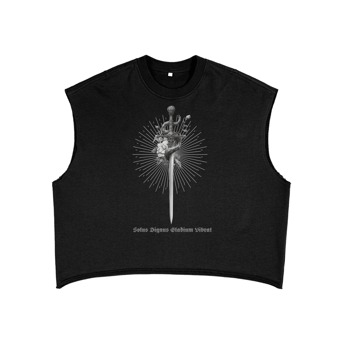 French Terry Boxy Tank Top