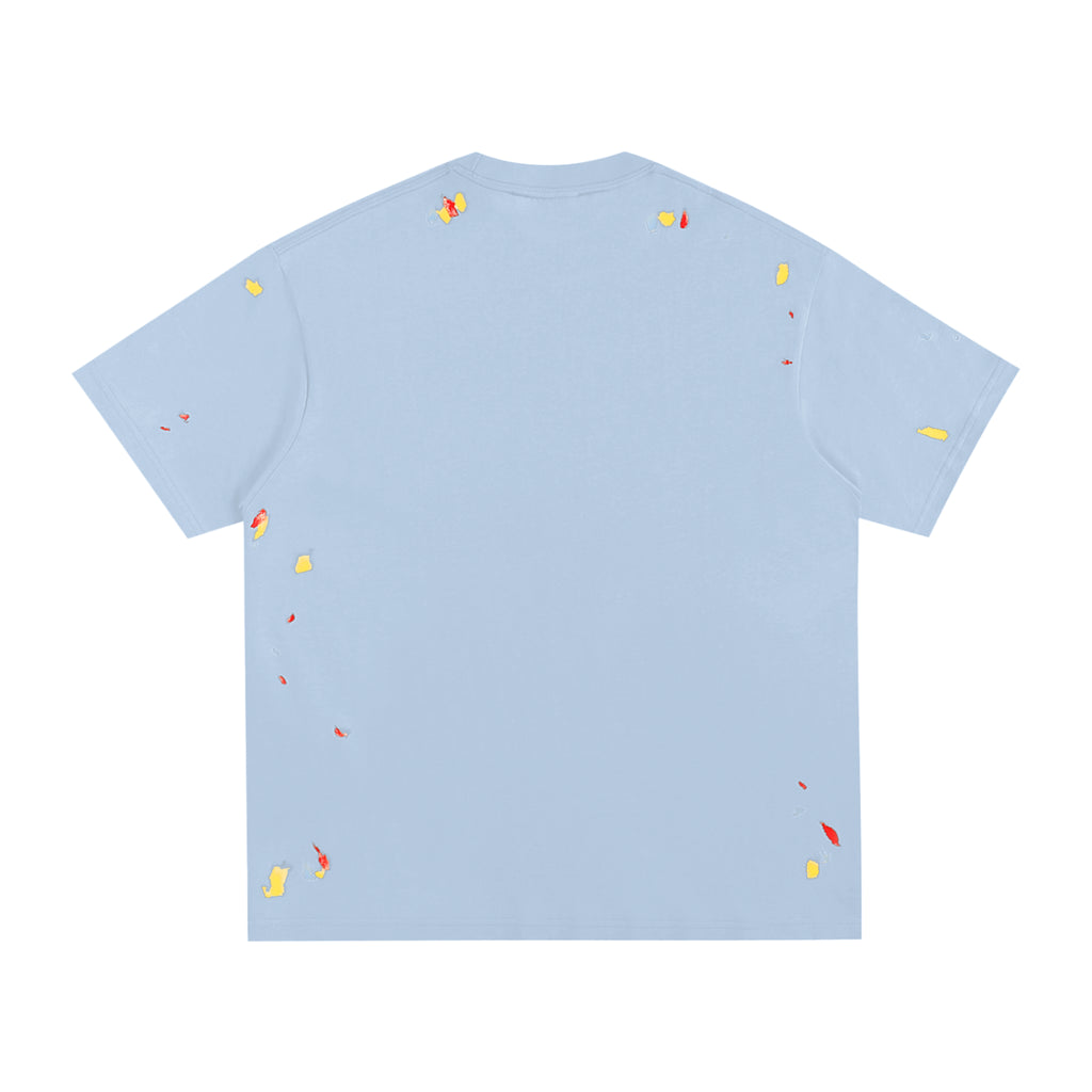 Saturday Nights Mini Cow Paint Splatter T-Shirt