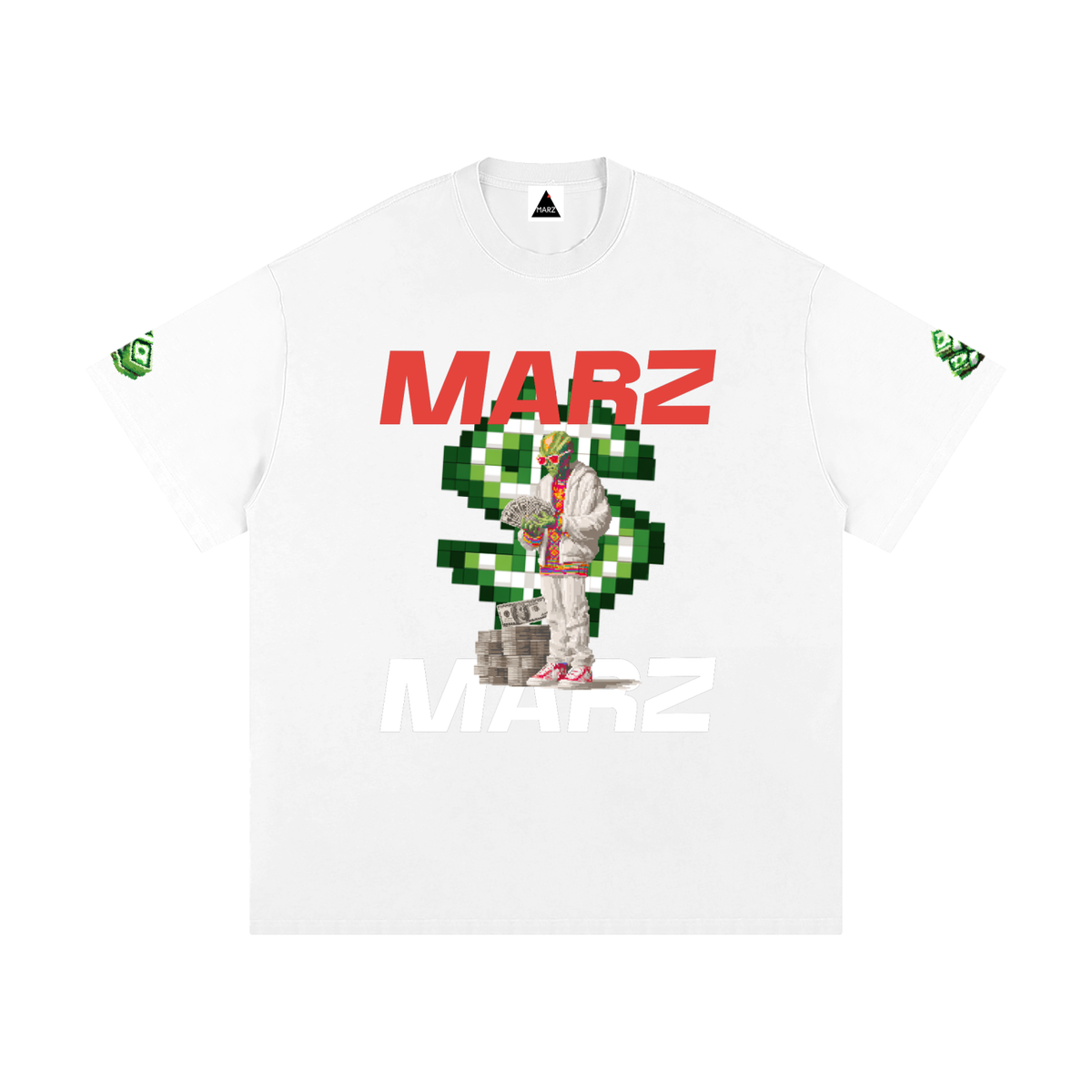 MARZ Alien Heavyweight Loose Fit T-Shirt
