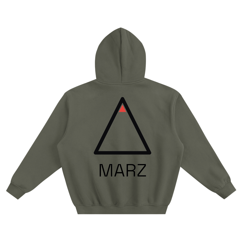 MARZ Transcendent Fleeced Boxy Hoodie