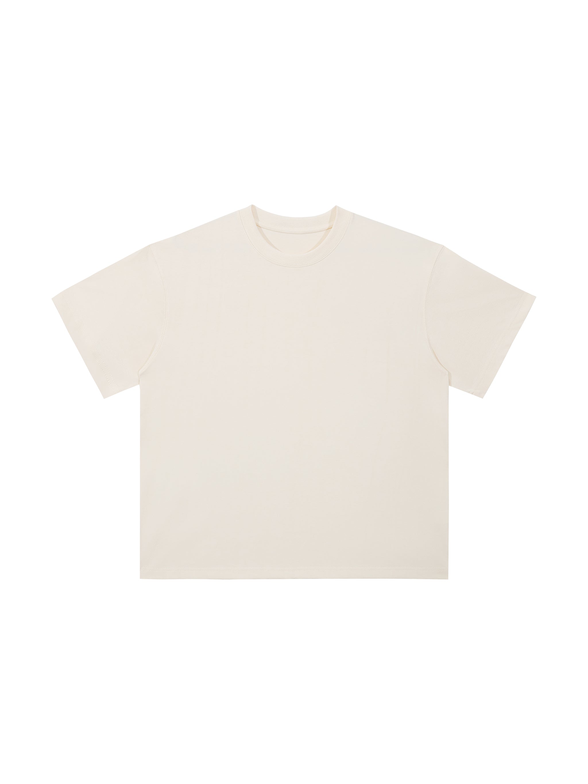 Heavyweight Drop Shoulder Cotton T-Shirt