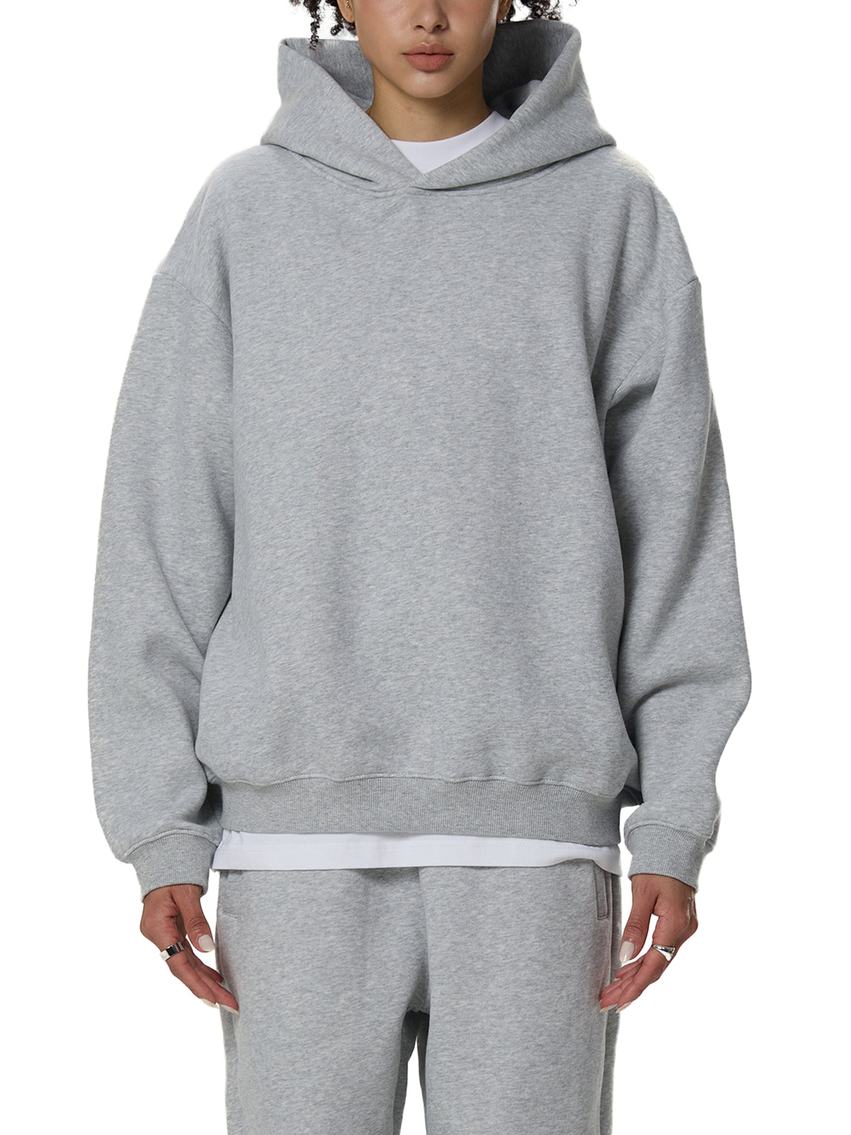 MARZ Transcendent Fleeced Boxy Hoodie