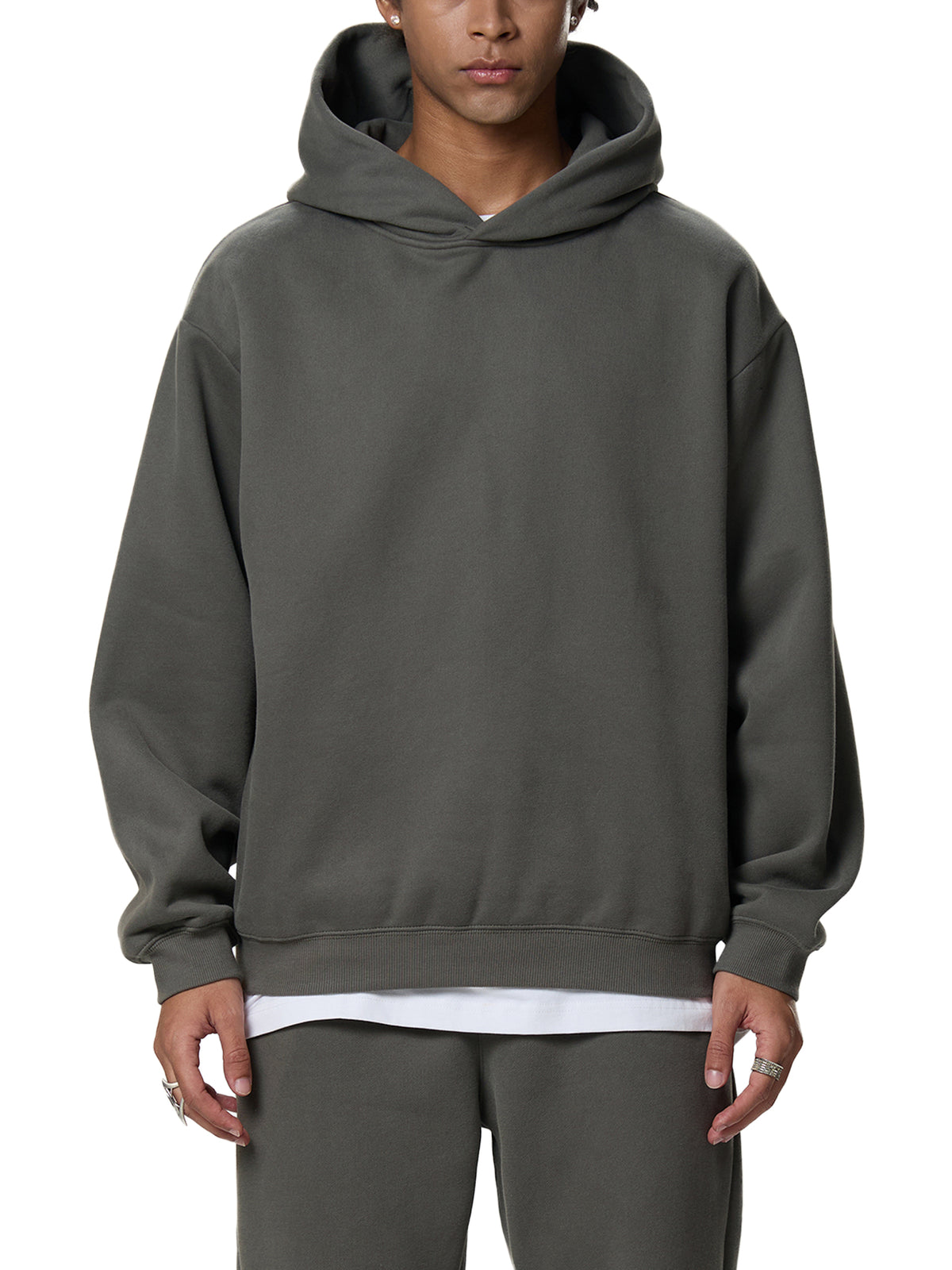 MARZ Transcendent Fleeced Boxy Hoodie