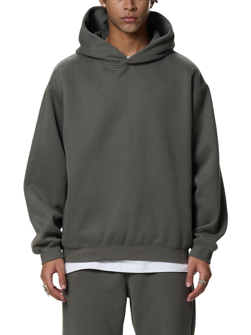 MARZ Transcendent Fleeced Boxy Hoodie