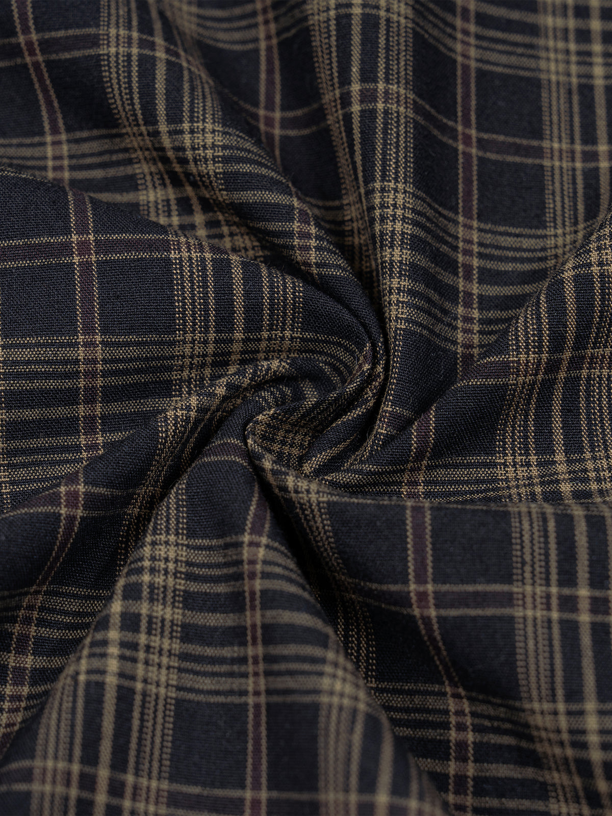 MARZ Classic Unisex Plaid Full-Zip Track Jacket