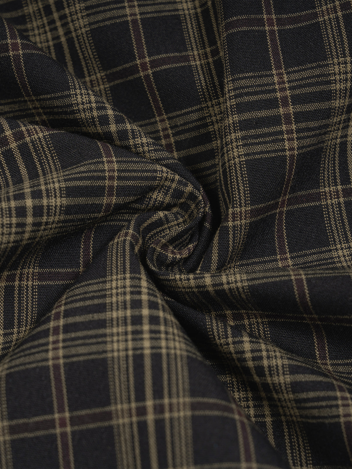 MARZ Classic Unisex Plaid Full-Zip Track Jacket